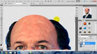 Tutorial Photoshop HD  Hacer calvo convertir [upl. by Nosyk]