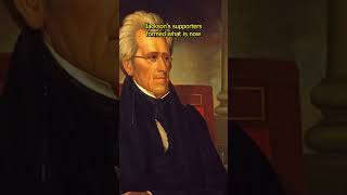 Andrew Jackson and the Birth of the Democrats  history shorts fyp [upl. by Atinnod]