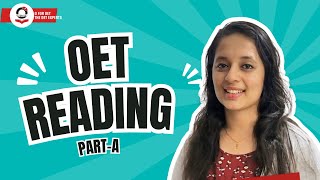 Skimming amp Scanning  OET Reading Tips  OET Reading PartA [upl. by Siaht]