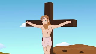 Crucifixion and Death of Jesus Christ  Animated Bible Stories [upl. by Corbie]