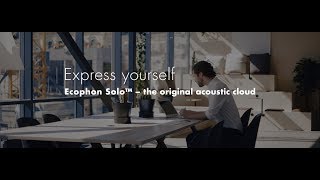 Express yourself with Ecophon Solo™  the original acoustic cloud [upl. by Towney131]