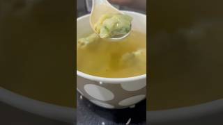 Wonton Soup asmr goodsoup wontonsoup [upl. by Aserehs]