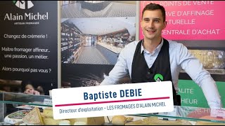 Flash Franchise  Les Fromages dAlain Michel – Interview de Baptiste DEBIE [upl. by Chernow297]