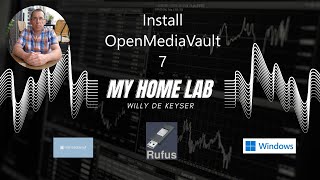 My Home Lab  Install OpenmediaVault 7 [upl. by Enirroc502]