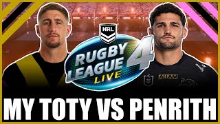 Penrith Panthers DESTROY the 2024 NRL Team of the Year on RLL4 [upl. by Legra390]