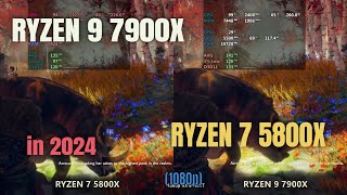 Ryzen 5800X vs Ryzen 7900x [upl. by Ereveneug]