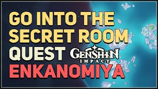 Go into the secret room Genshin Impact Enkanomiya [upl. by Nuhsal]