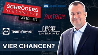 TeamViewer Aixtron KnorrBremse LPKF Laser  Schröders NebenwerteWatchlist [upl. by Bacchus396]