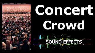 Concert Crowd Sound Effects [upl. by Nashom976]