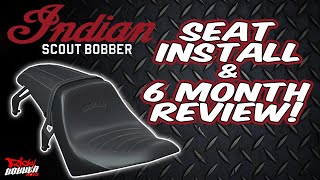 Indian Scout Bobber  Scout Rogue 2UP Seat install and Review [upl. by Oscar678]