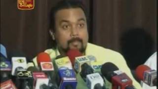 Wimal Weerawansa  JVP and UNP  251109 [upl. by Leidba263]