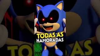 Todas as NAMORADAS do Sonicexe 🥰 games sonic shorts [upl. by Won]