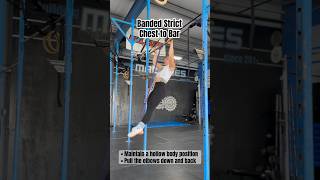 Banded Strict Chest To Bar [upl. by Rashida]