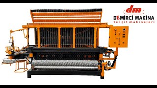 AUTOMATIC HEXAGONAL NETTING MACHINE MODEL ADG3 [upl. by Thurlow731]