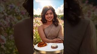 Rashmika Mandanna’s Unique Recipe Chicken Puttu Curry rashmikamandanna puttu chickencurry [upl. by Ennairol]