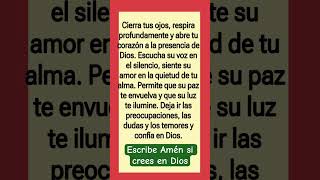 ORACIÓN dios jesus diosesbueno fe amor amen oracion frases oração [upl. by Aiduan653]