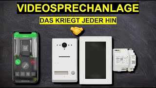 Video Türsprechanlage einbauen So einfach lässt sich eine Sprechanlage nachrüsten RITTO TwinBus IP [upl. by Teerprah]