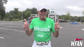 Joe Benigno arrives at Jets camp [upl. by Terej]