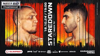 STAREDOWN NAIZA 68 FANIL RAFIKOV vs MOHAMMAD HEIBATI [upl. by Kolivas]