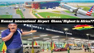 Nigerian Guy inside Kumasi International Airport Ghana🇬🇭I’m Shocked😳 Highest in AfricaLet’s Review [upl. by Gupta]