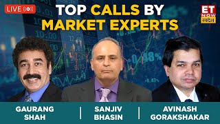 Share Market Live Stocks Recommendations  Sanjiv Bhasin  Gaurang Shah  Avinash Gorakshakar [upl. by Reifel]