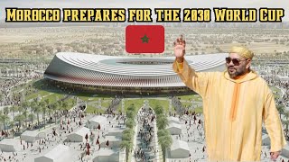 Casablanca Morocco Great Stadium Prepares WorldCup 2030 [upl. by Eiramanad504]