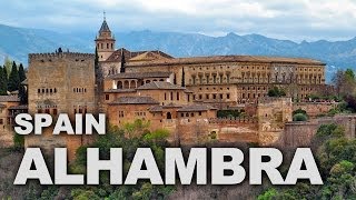 Alhambra Palace and Fortress Complex in Granada Spain [upl. by Leoj]