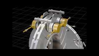 How does Brake Caliper work  Unibrake [upl. by Olympia]