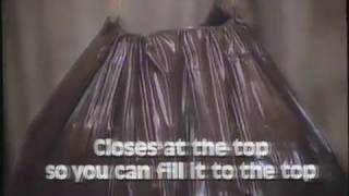 1985 Hefty Cinch Sak quotHey Burtquot quotDrawstringquot TV Commercial [upl. by Ahsenyl]