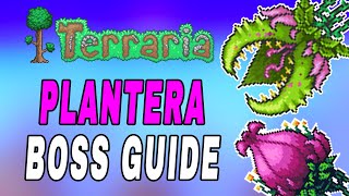 Terraria How To Beat amp Defeat Plantera EASY Tutorial Boss Fight Guide [upl. by Smeaj364]