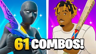 61 Best TRYHARD Fortnite Skin Combos [upl. by Carl]