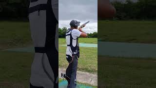 ISSF TRAP SHOOTING SHOTGUN SHOOTING claypigeon [upl. by Salinas]