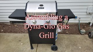 Dyna Glo DGF350CSP Gas Grill Assembly [upl. by Stockwell]