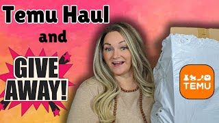 TEMU HAUL🍁  GIVEAWAY 🍁temu temuhaul temu temufinds fall [upl. by Anaibib339]