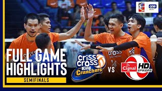 CRISS CROSS VS CIGNAL  FULL GAME HIGHLIGHT  2024 SPIKERS TURF INVITATIONAL CONFERENCE  DEC 8 2024 [upl. by Naugan]