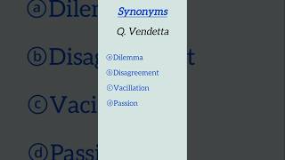 Synonym  Grammer quiz  top q amp ans grammarexercise g [upl. by Hogle]