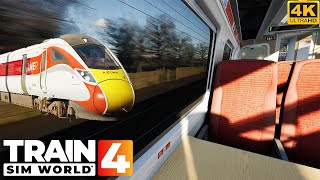 4K PASSENGER EXPERIENCE  Class 801  Peterborough to Doncaster [upl. by Lavena]