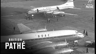 BOAC Gets Britannia 1956 [upl. by Omland558]