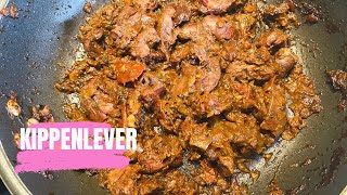 Surinaams Kippenlever Recept  chicken Liver Recipe [upl. by Sorenson]