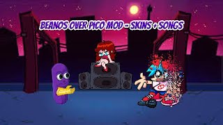 Friday Night Funkin Beanos Over Pico Mod  Holy Tony song [upl. by Mullane]