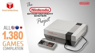 The NES Project  All 1380 NES Games  Every Game USEUJP [upl. by Moyer]