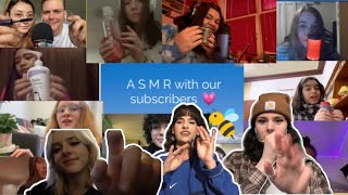 subscribers try ASMR  5k special [upl. by Nidnal]