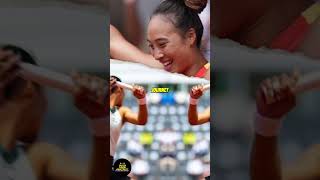 Zheng Qinwen China’s First Olympic Tennis Singles Gold – Paris 2024 paris2024 fitness china [upl. by Strade237]