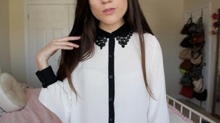 What to wear under chiffon see through shirts [upl. by Edvard]