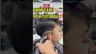 Drop Fade 💥💇🏻‍♂️ The ULTIMATE POV Barber 💈 Haircut Tutorial 📝 Take NOTES [upl. by Goldshlag]