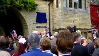 Robin Gibbs Bee Gees Blue Plaque Unveiling Ceremony at The Prebendal House Thame England UK [upl. by Bernie]