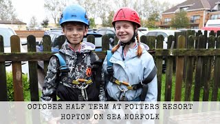 October Half Term at Potters Resort Hopton on Sea Norfolk [upl. by Eirot929]