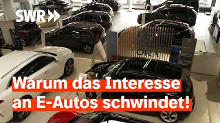 Ladenhüter Elektroauto Warum die Deutschen den Stecker ziehen  Zur Sache RheinlandPfalz [upl. by Novyar]