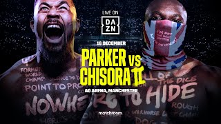 PARKER vs CHISORA II WEIGHIN LIVESTREAM [upl. by Marris483]