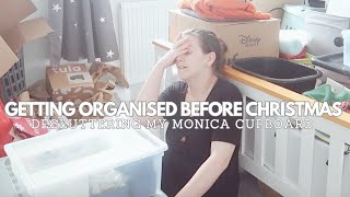 FINALLY DECLUTTERING MY MONICA CUPBOARD [upl. by Murielle]